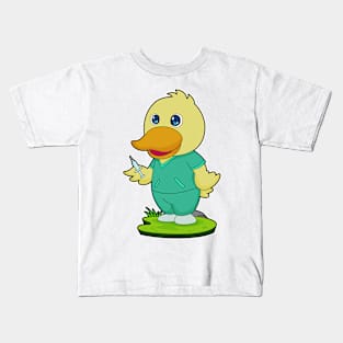 Duck Nurse Syringe Kids T-Shirt